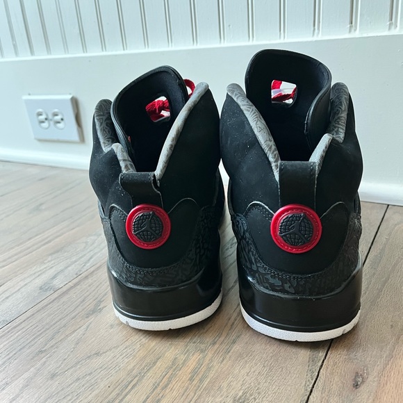 Jordan Spiz’ike Black Varsity Red Green Shoes - Picture 10 of 11